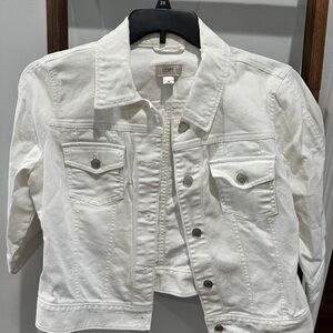 LOFT Classic White Jacket